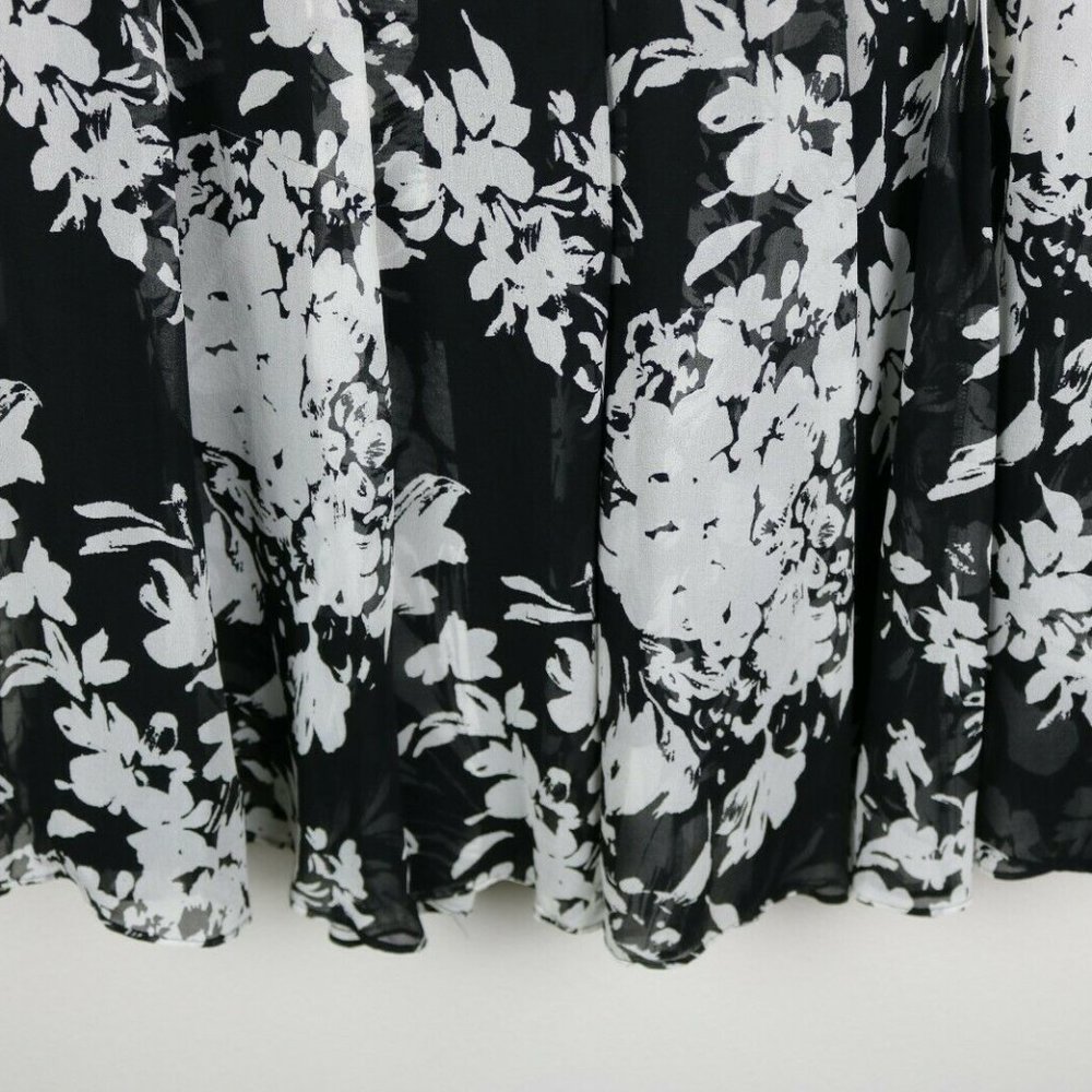 Banana Republic Womens Skirt 100% Silk Pleated 6 - Picture 4 of 6
